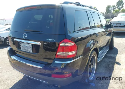 2007 Mercedes-Benz Gl 450 4Matic z USA, uszkodzony, nr VIN 4JGBF71EX7A233989